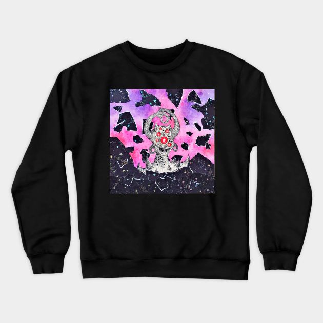 Stars Crewneck Sweatshirt by nannonthehermit